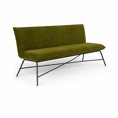 Bancheta catifea VERDE | model FLIP