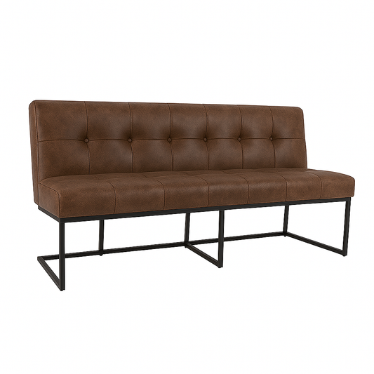 Bancheta piele  CABALLERO culoare TAUPE