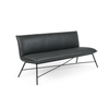 Bancheta piele FLIP culoare ANTRACIT