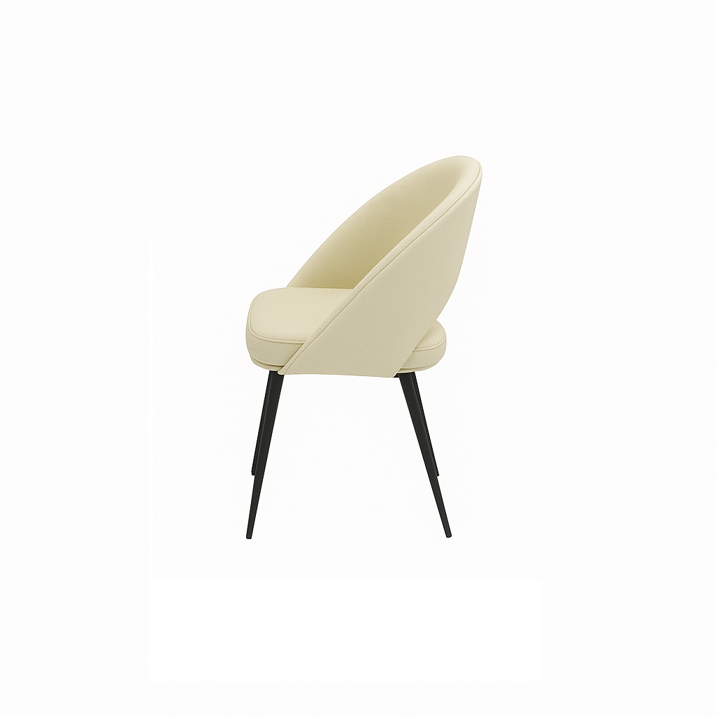 Scaun piele BEJ | model LAVA