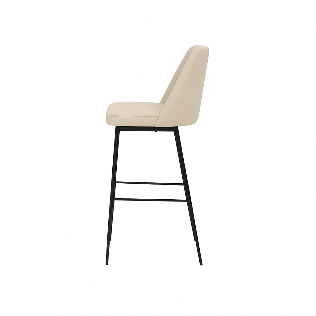 Scaun bar catifea | model SOLO