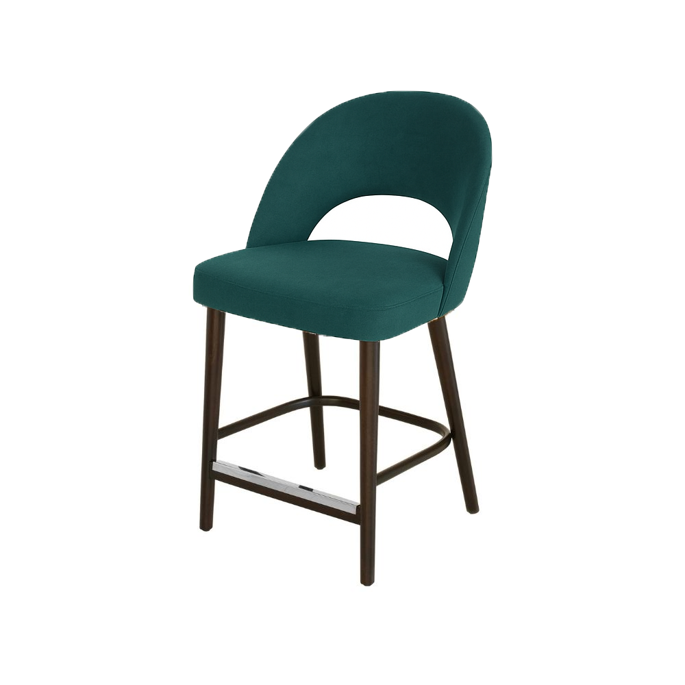 Scaun bar catifea VERDE | model EXPRES