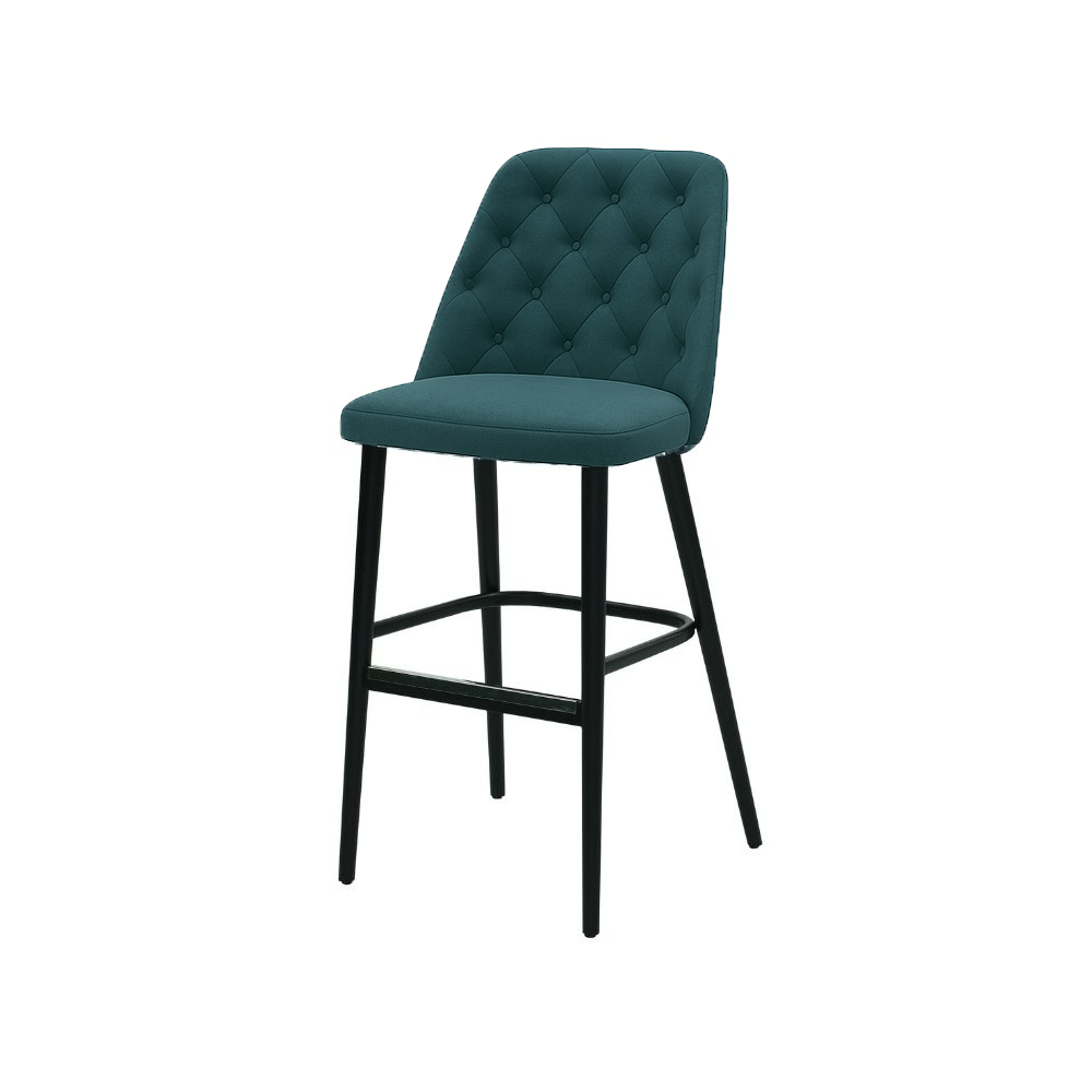Scaun bar catifea BORDO | model SCOT