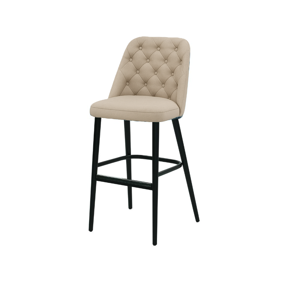 Scaun bar catifea ALBASTRA | model SCOT