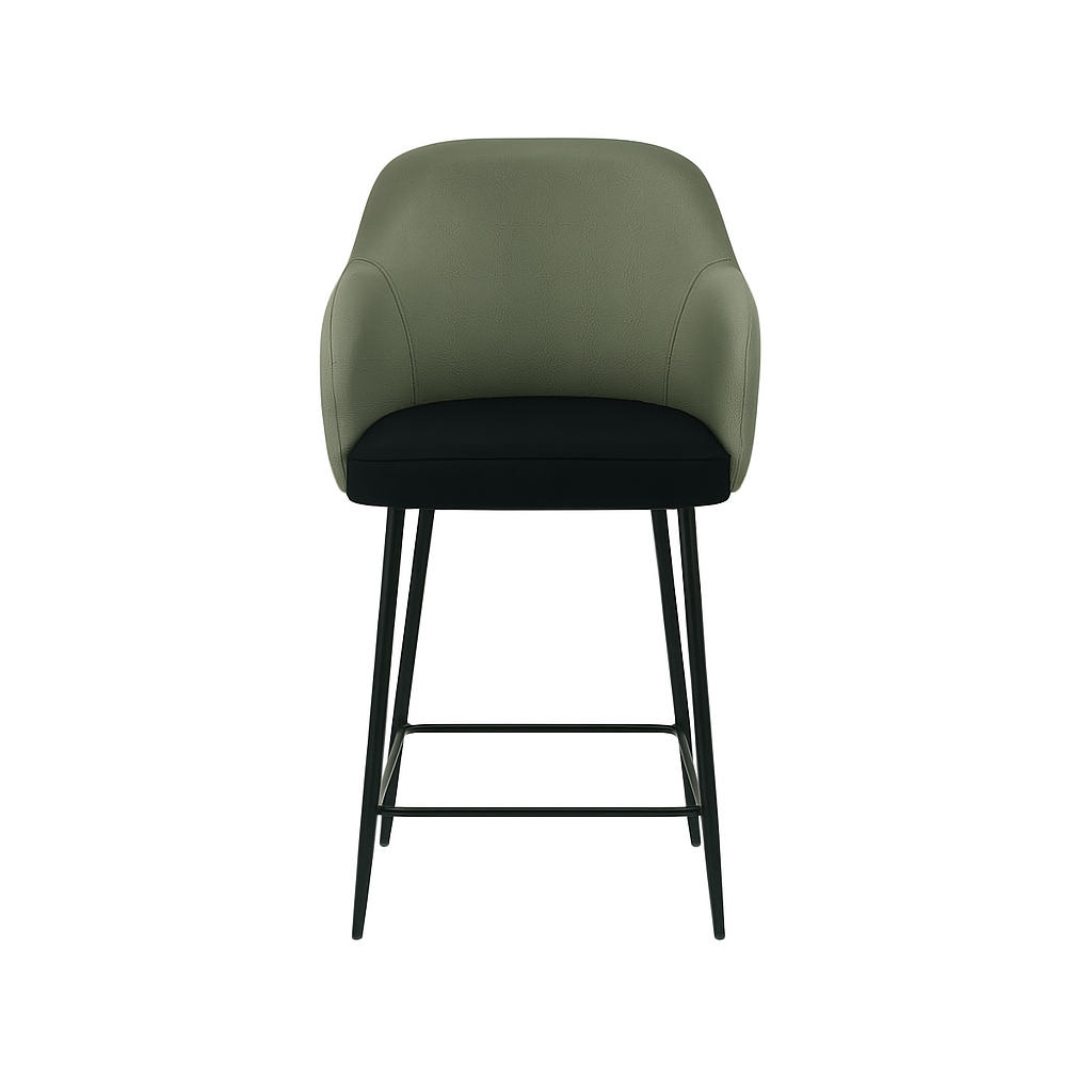 Scaun bar piele BEJ | model ALEX