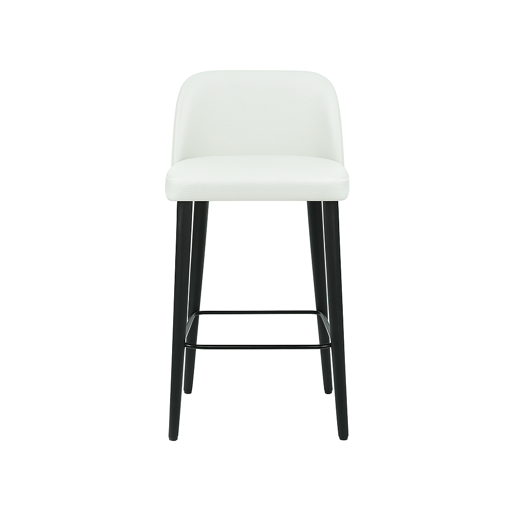 Scaun bar piele BEJ | model IVA