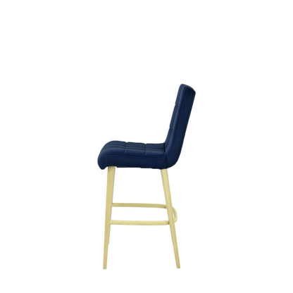 Scaun bar piele naturala | model LUXY