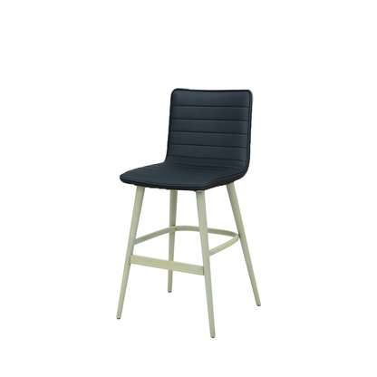 Scaun bar piele ALBASTRA | model NIZZIE