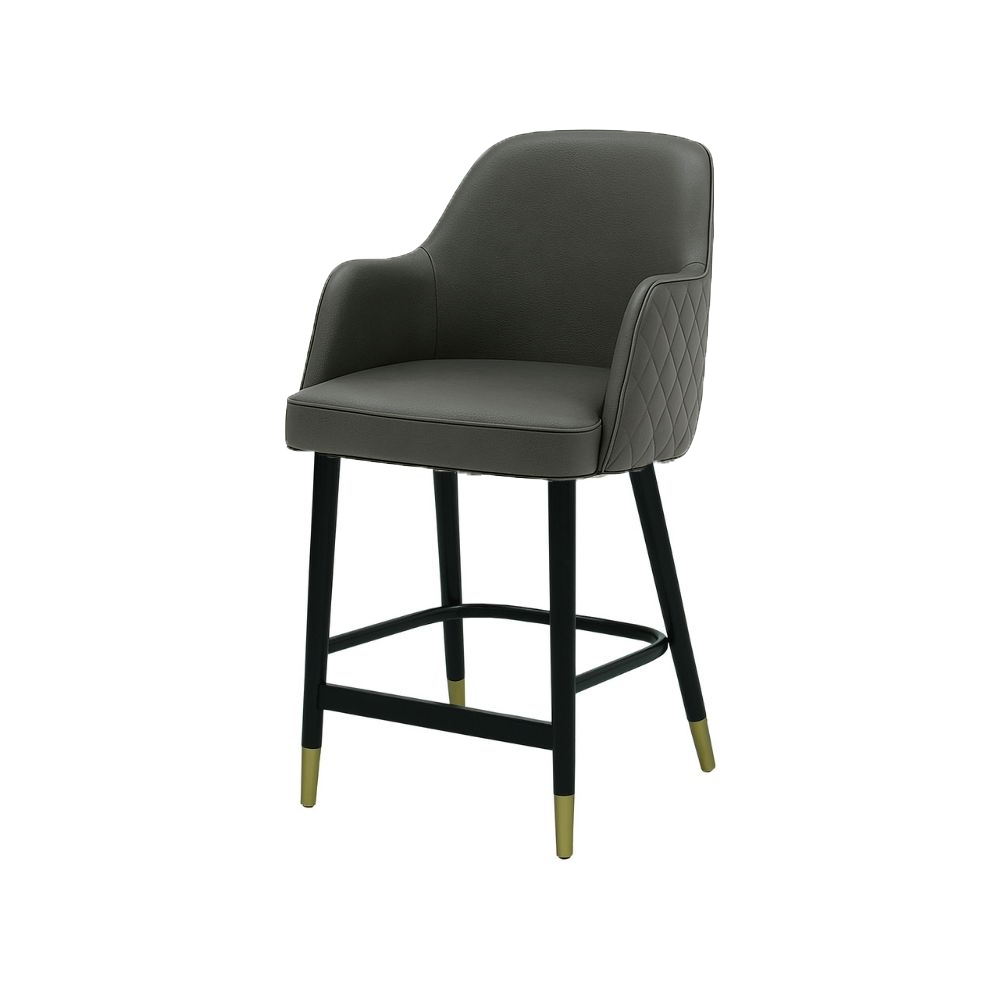 Scaun bar piele GALBENA | model PINO X