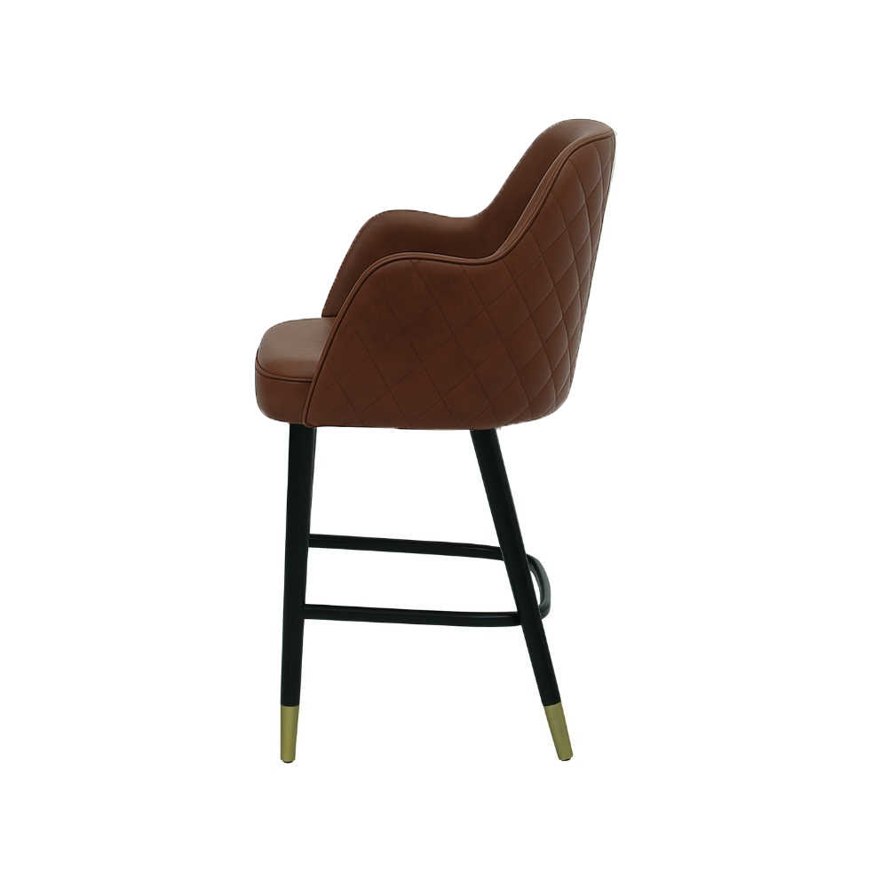 Scaun bar piele ALBA | model PINO X
