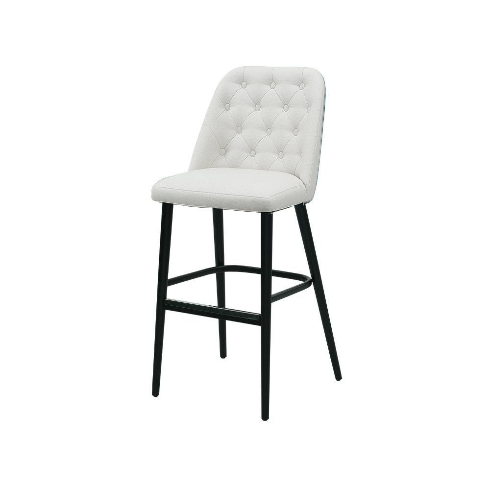 Scaun bar piele VERDE | model SCOT