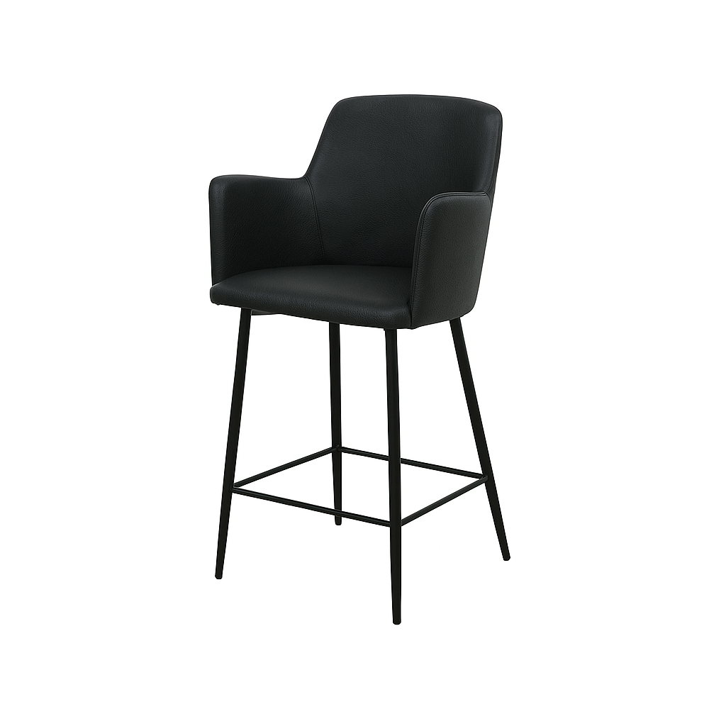 Scaun bar piele BEJ | model SIGMA