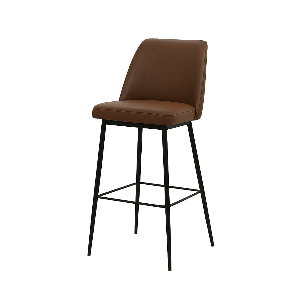Scaun bar piele MARO | model SOLO