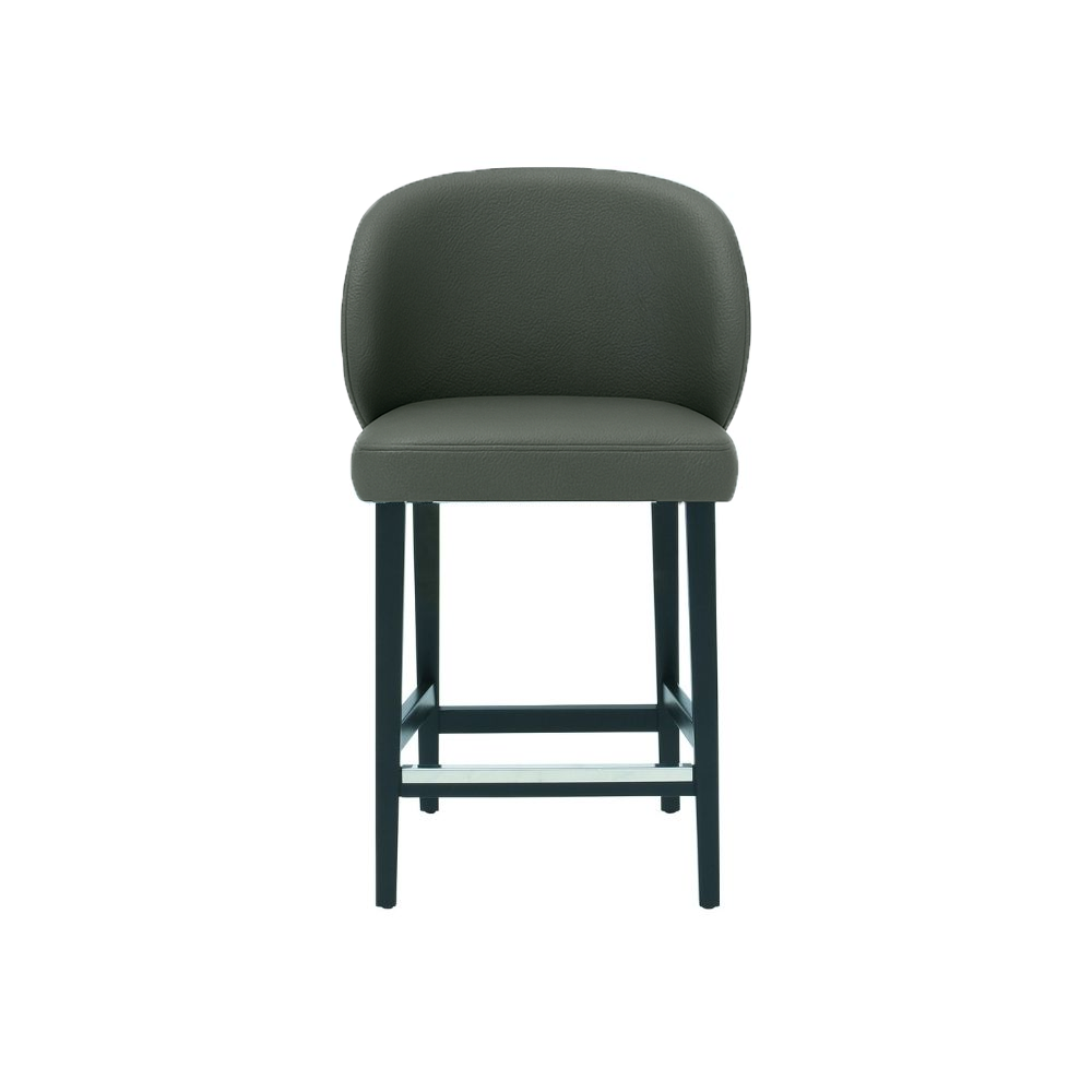Scaun bar piele naturala ALBASTRA | model CAPRICE