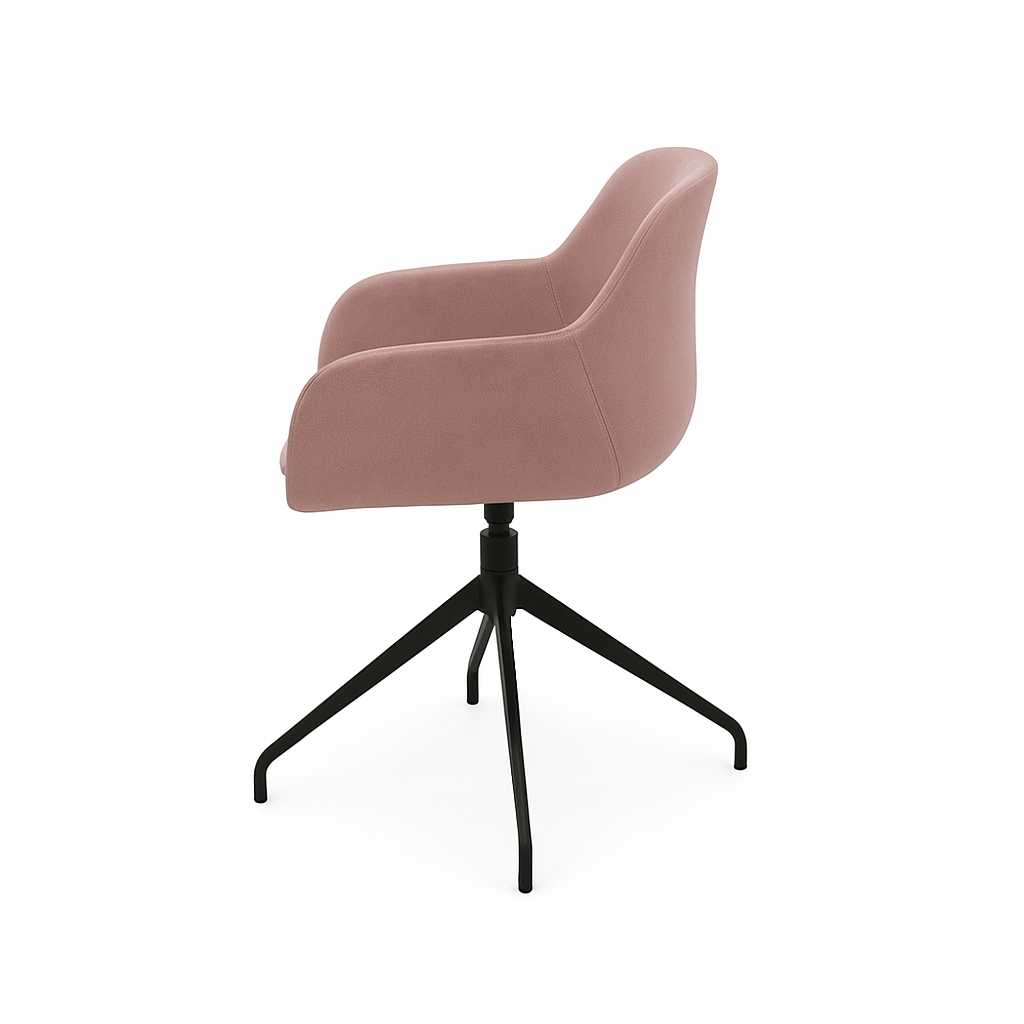 Scaun catifea GALBENA | model FEBE