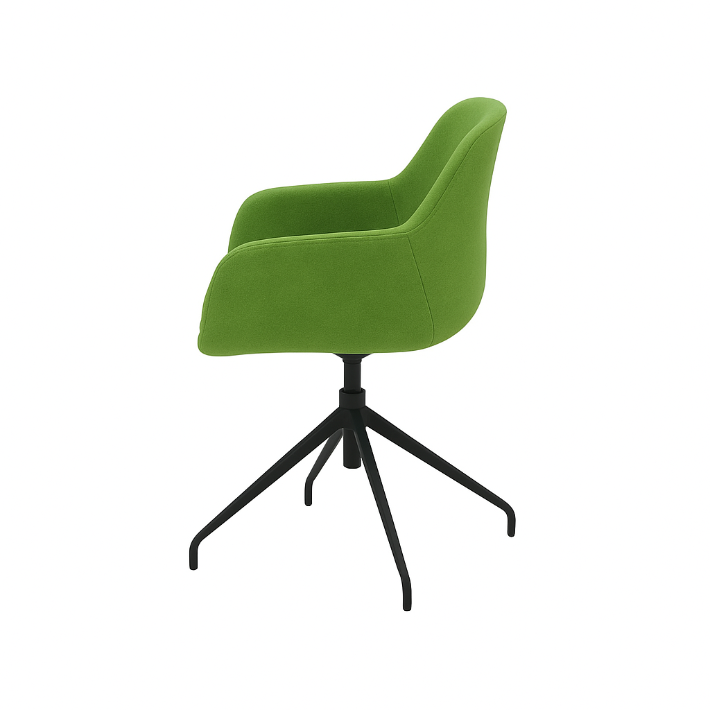 Scaun catifea GALBENA | model FEBE