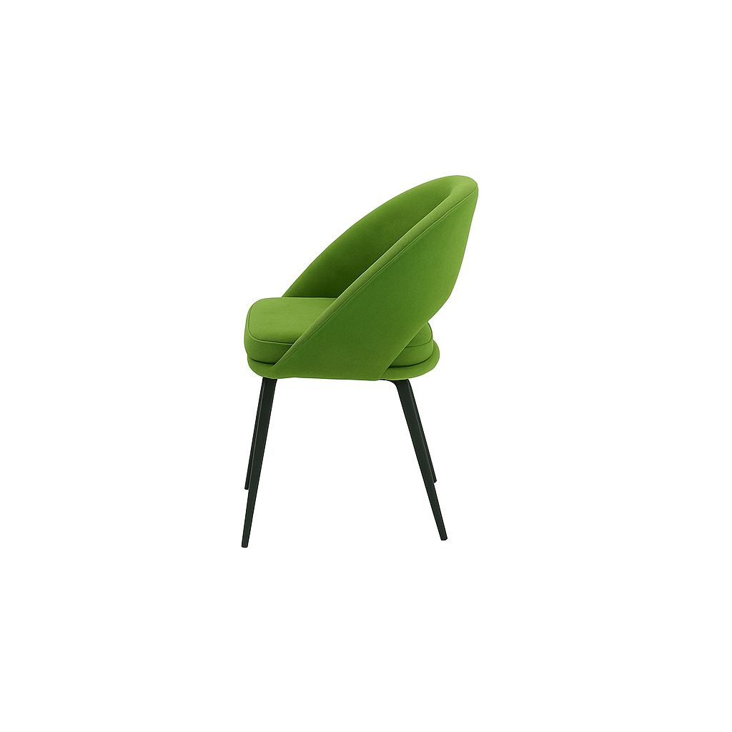 Scaun catifea ROZ | model LAVA