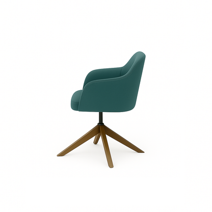 Scaun catifea ALBASTRA | model ROBI