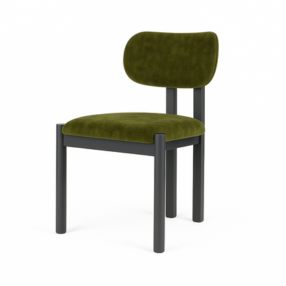 Scaun catifea GRI | model DORIAN UP
