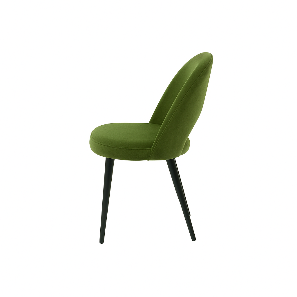 Scaun catifea ALBASTRA | model RON