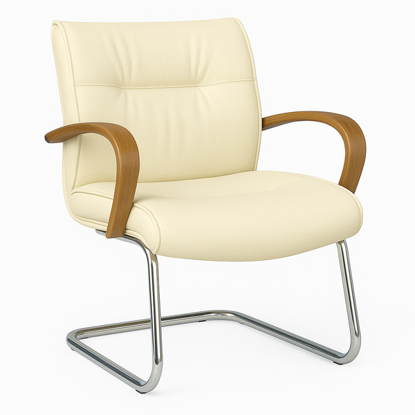 Scaun ergonomic piele BEJ | model BIG STAR V
