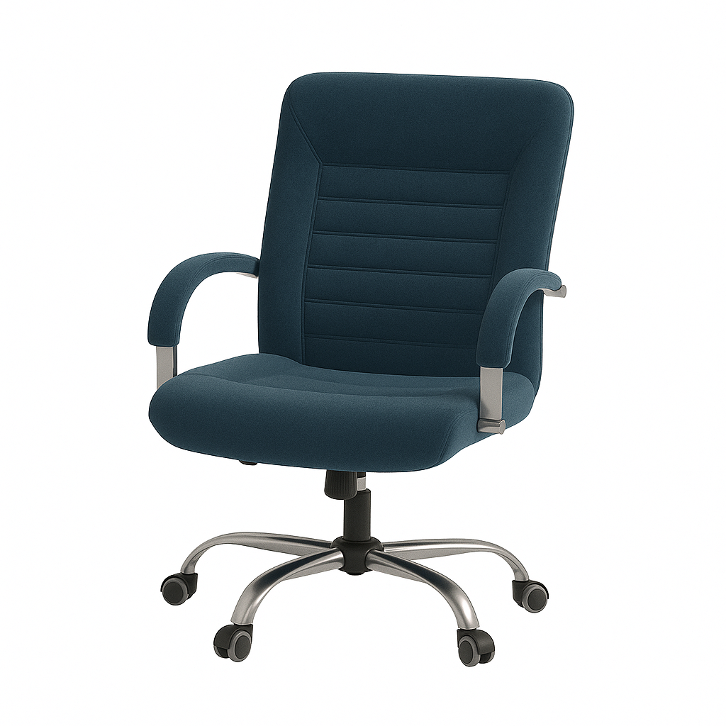 Scaun birou catifea ALBASTRA | model DALIA O