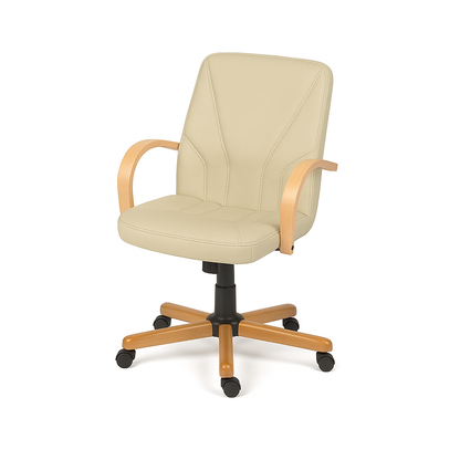 Scaun ergonomic piele ALBA | model BETA O