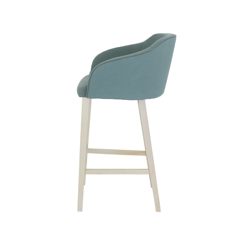 Scaun insula catifea VERDE | model CROCO