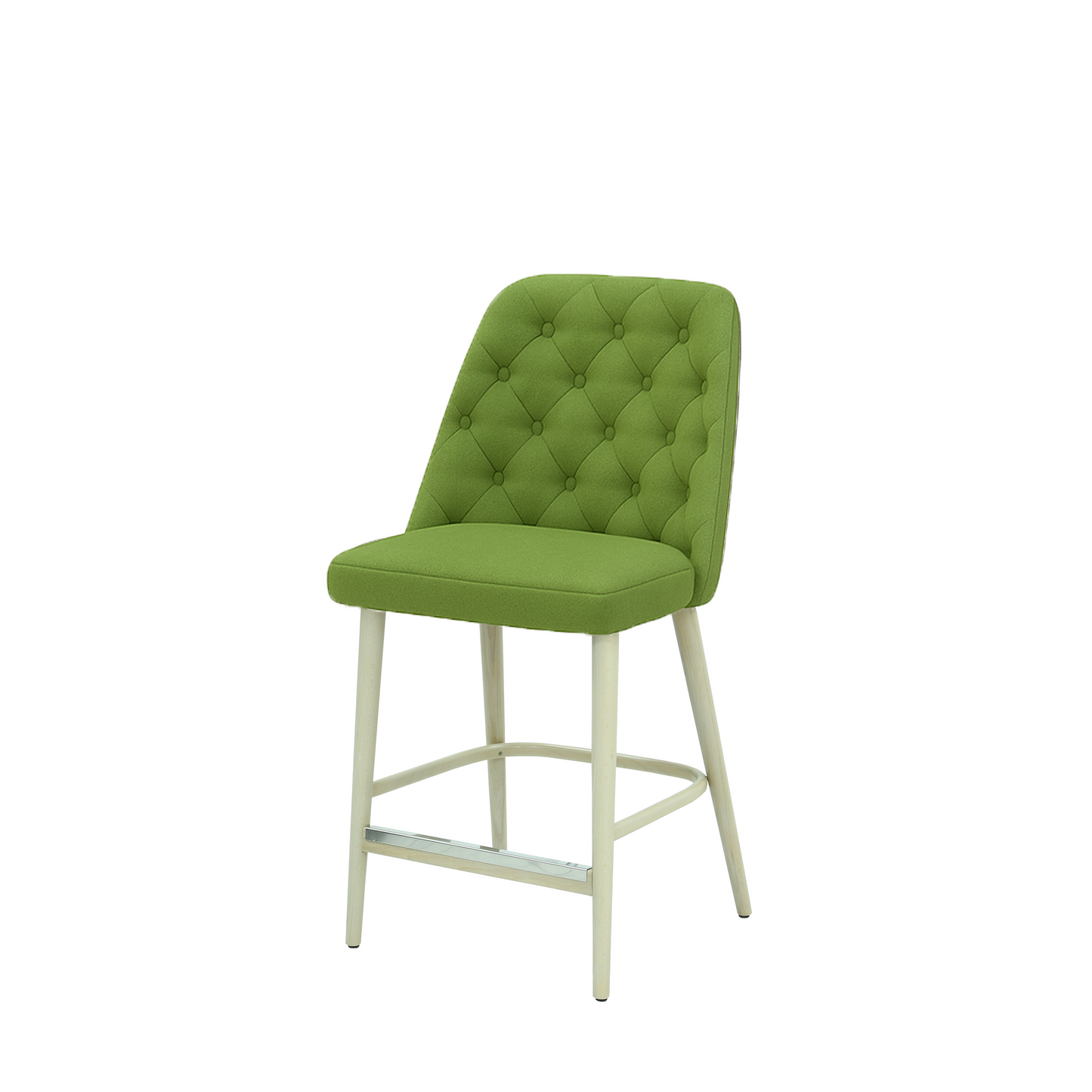 Scaun insula catifea VERDE | model SCOT
