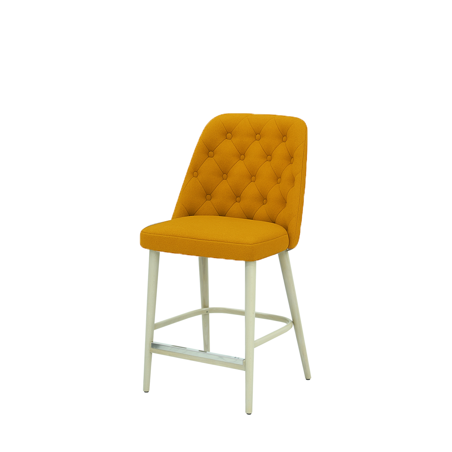 Scaun insula catifea ALBASTRA | model SCOT