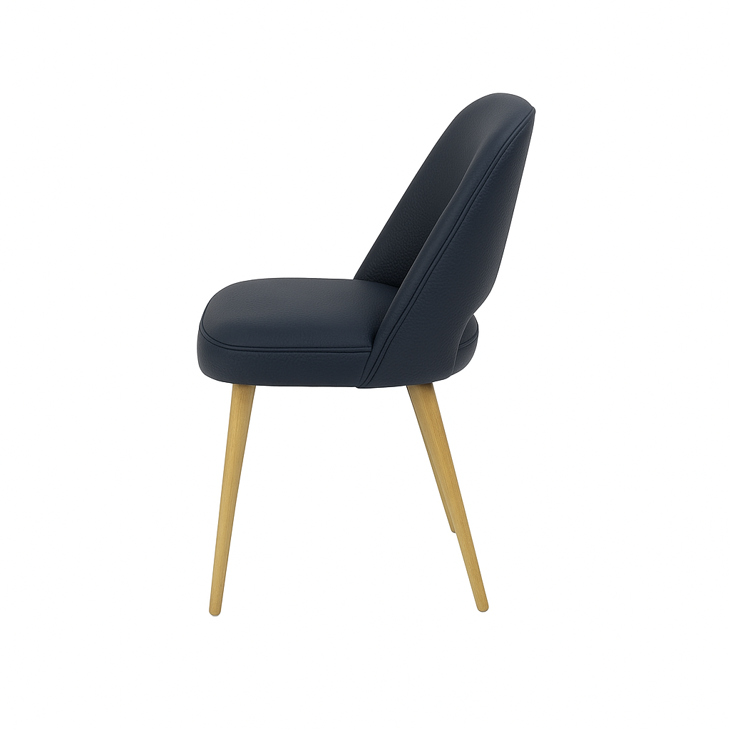 Scaun piele ALBA | model HUGO