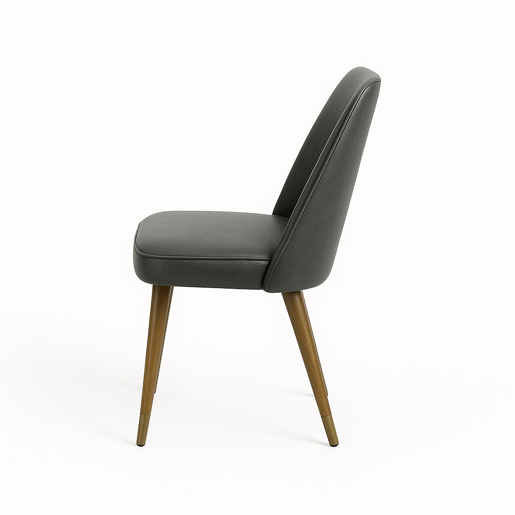 Scaun piele BEJ | model JONY