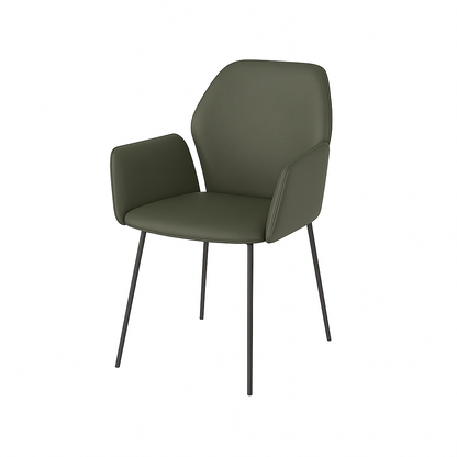 Scaun piele VERDE | model PETRA