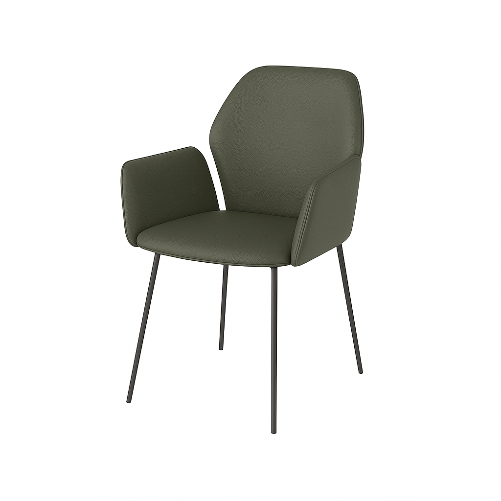 Scaun piele BEJ | model PETRA