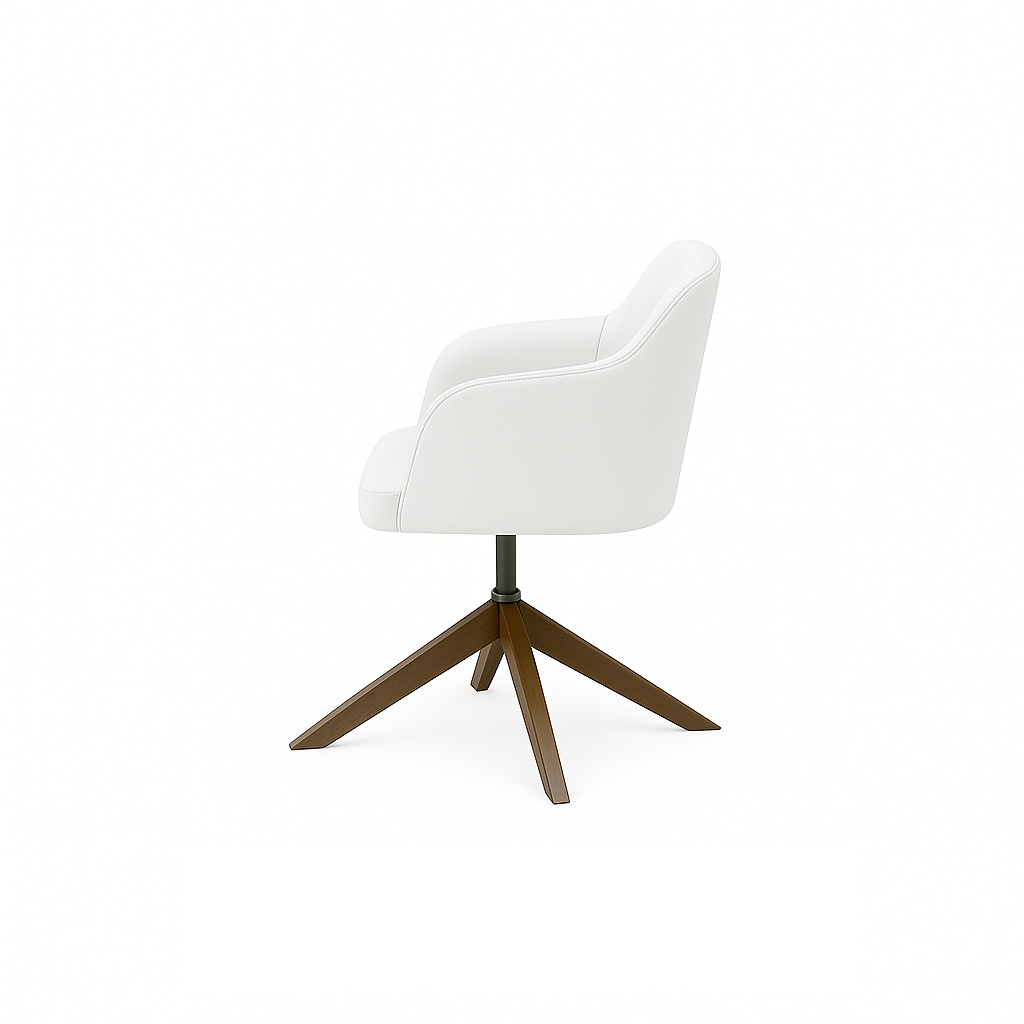 Scaun piele ALBASTRA | model ROBI