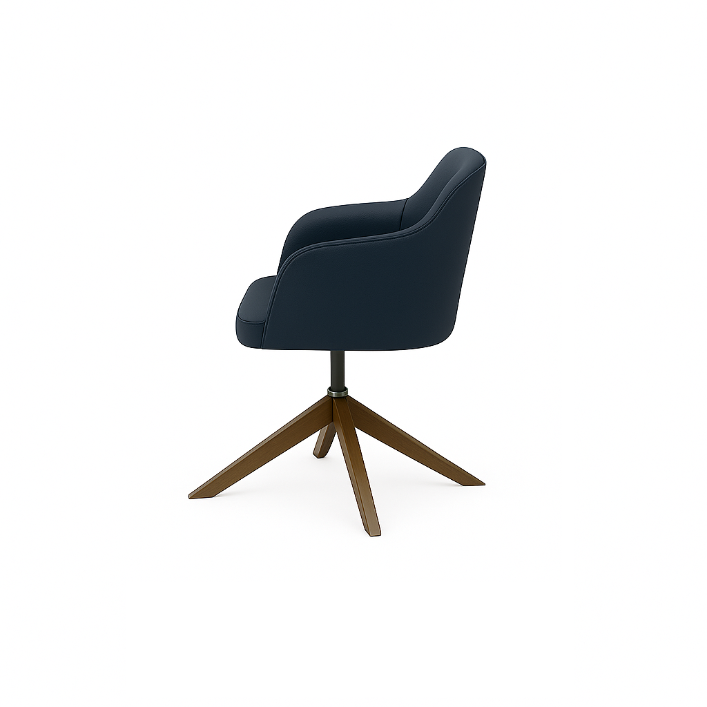 Scaun piele VERDE | model ROBI