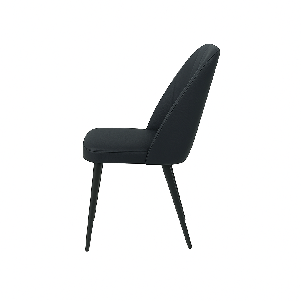 Scaun piele GALBENA | model CREA