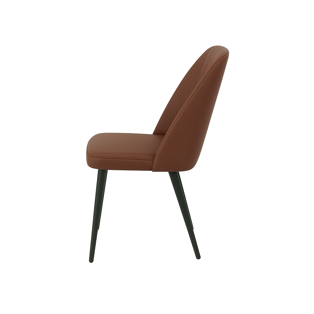 Scaun piele GALBENA | model CREA
