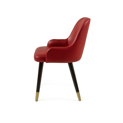 Scaun piele VERDE | model ROCCO G