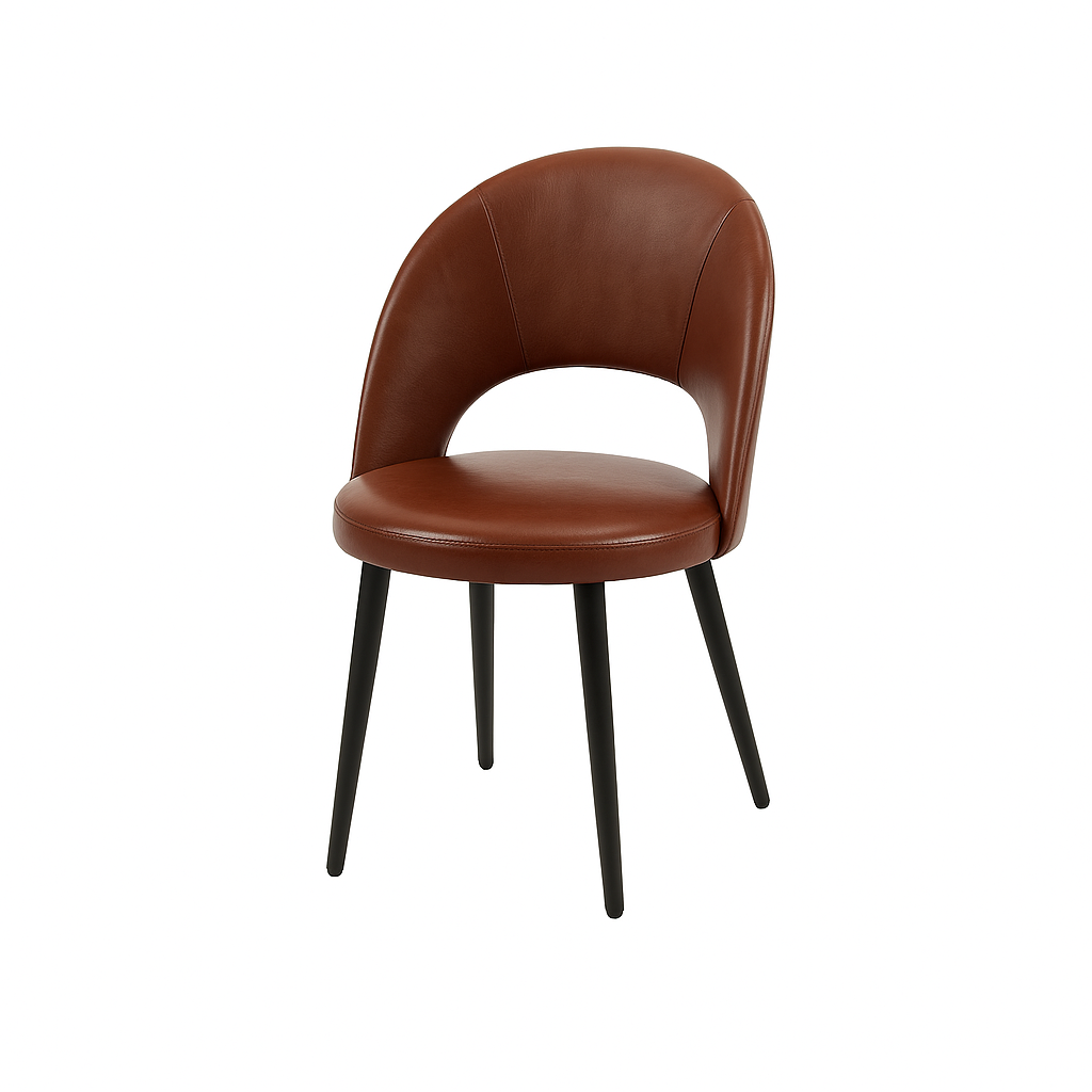 Scaun piele ALBASTRA | model RON