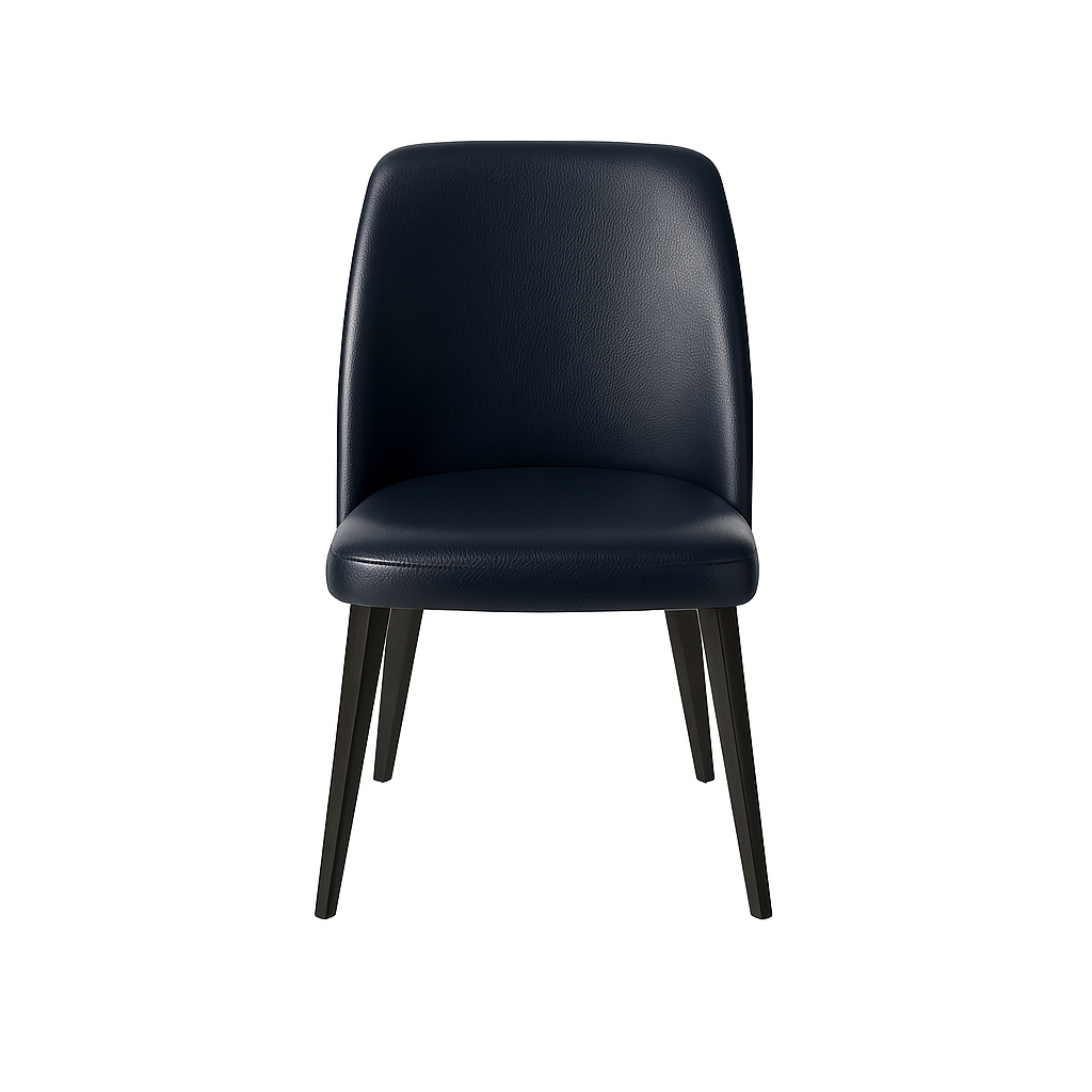 Scaun piele naturala BORDO | model SOLO